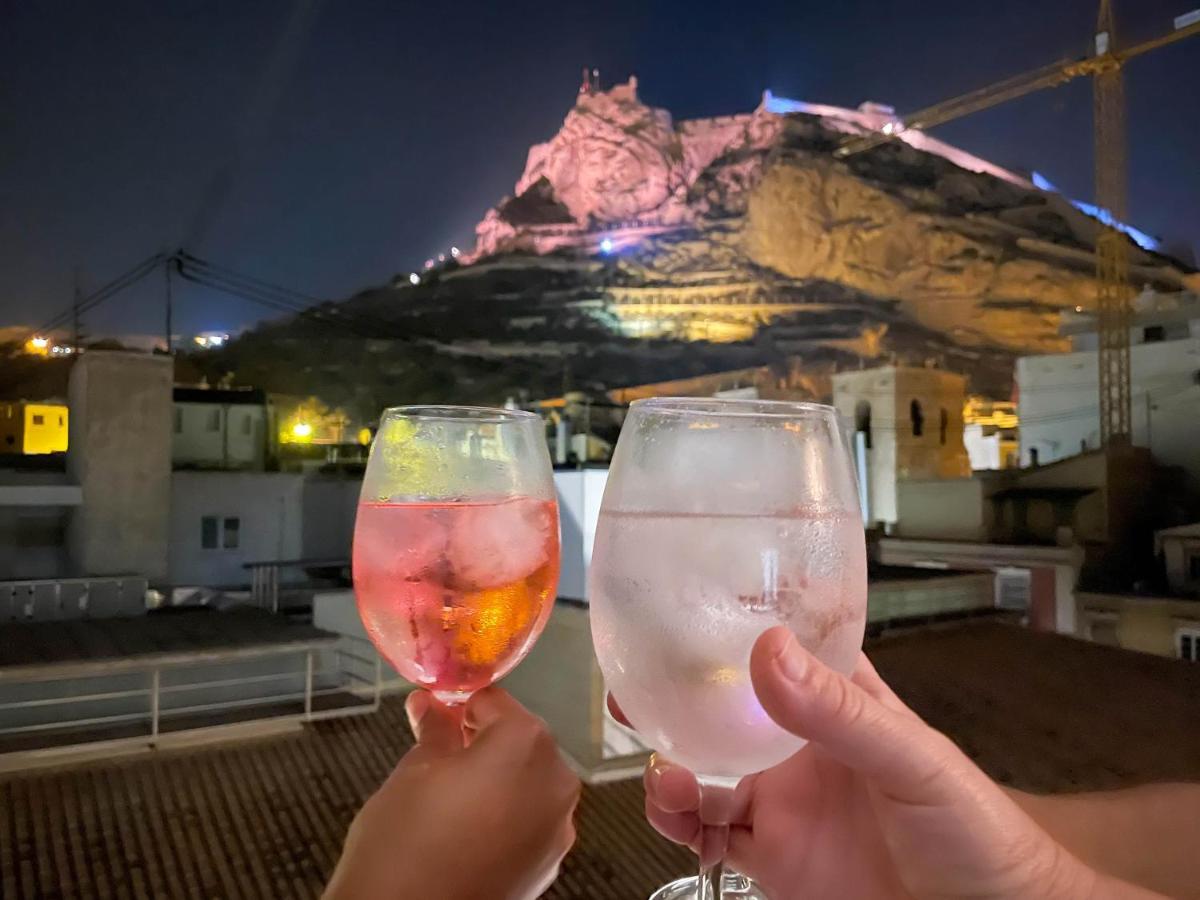 אליקאנטה La Terraza. Vistas Al Castillo A 1 Min. De La Playa מראה חיצוני תמונה